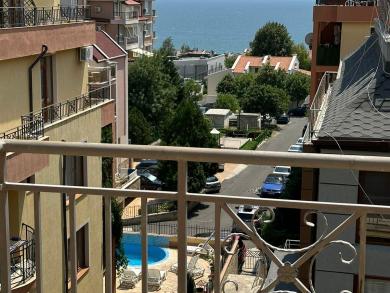 трёхкомнатная квартира в комплексе сиана с видом на море, святой влас